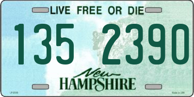 NH license plate 1352390