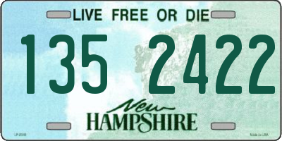 NH license plate 1352422