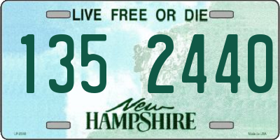 NH license plate 1352440