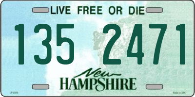 NH license plate 1352471