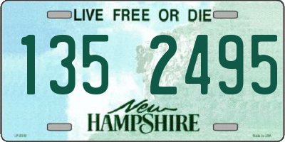 NH license plate 1352495