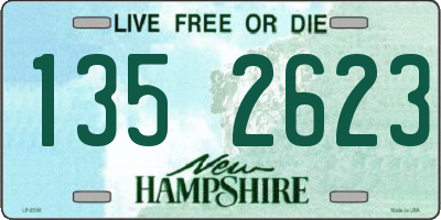 NH license plate 1352623