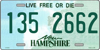 NH license plate 1352662