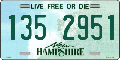 NH license plate 1352951