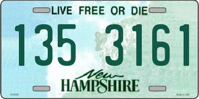 NH license plate 1353161