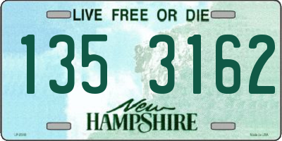 NH license plate 1353162