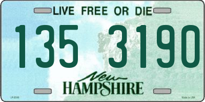 NH license plate 1353190