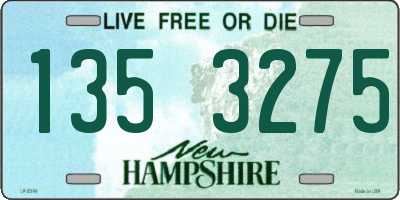 NH license plate 1353275