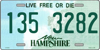 NH license plate 1353282