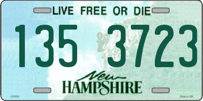 NH license plate 1353723