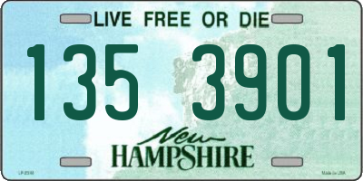NH license plate 1353901