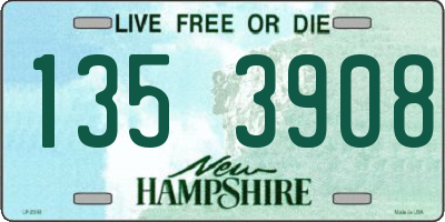NH license plate 1353908