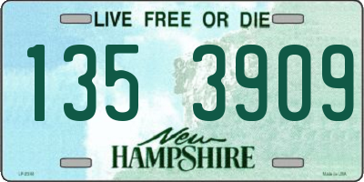 NH license plate 1353909