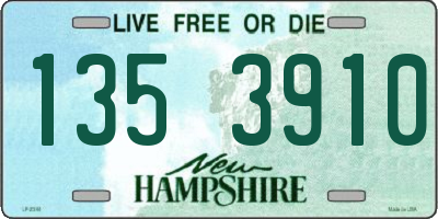 NH license plate 1353910