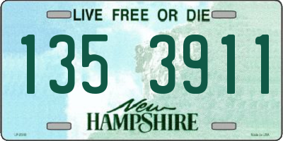 NH license plate 1353911