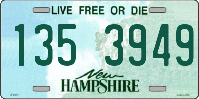 NH license plate 1353949