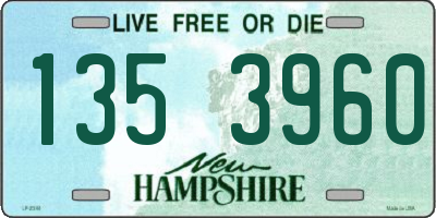 NH license plate 1353960
