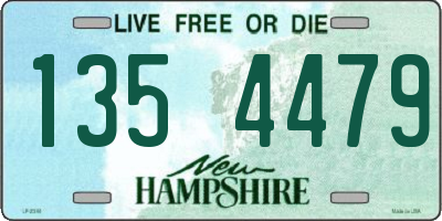 NH license plate 1354479