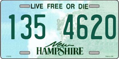 NH license plate 1354620