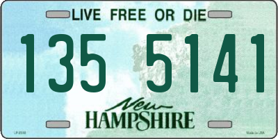 NH license plate 1355141
