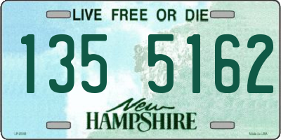 NH license plate 1355162