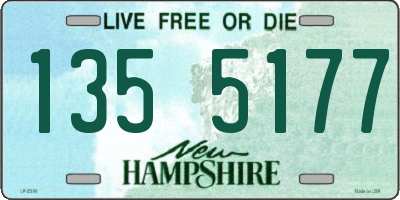 NH license plate 1355177