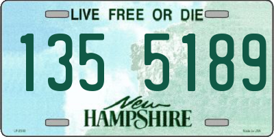 NH license plate 1355189