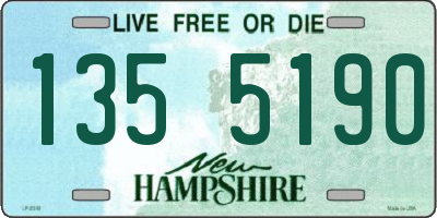 NH license plate 1355190
