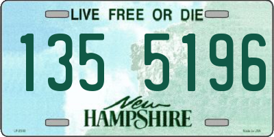 NH license plate 1355196