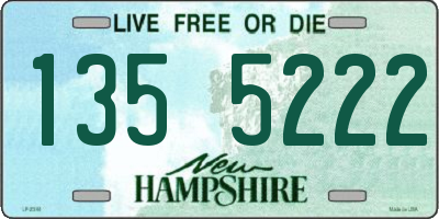 NH license plate 1355222