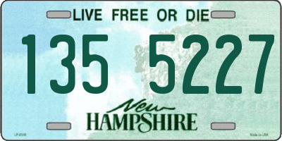 NH license plate 1355227