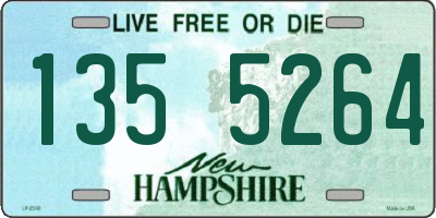 NH license plate 1355264