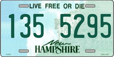 NH license plate 1355295