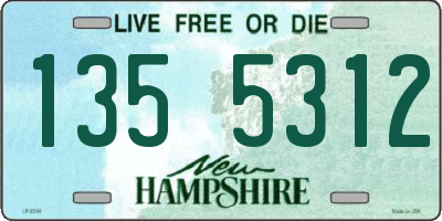 NH license plate 1355312