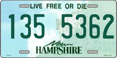 NH license plate 1355362