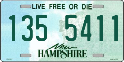 NH license plate 1355411