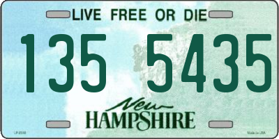 NH license plate 1355435