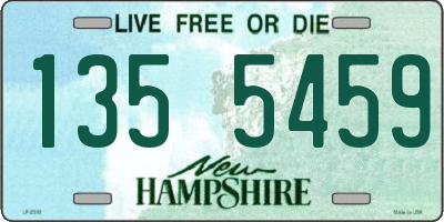 NH license plate 1355459