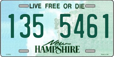 NH license plate 1355461