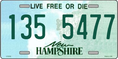 NH license plate 1355477
