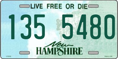 NH license plate 1355480