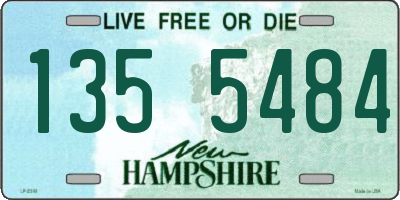 NH license plate 1355484
