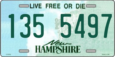 NH license plate 1355497