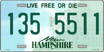 NH license plate 1355511