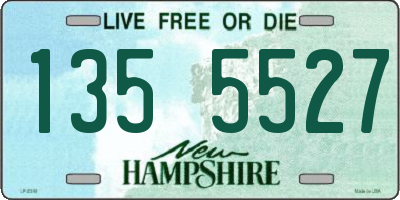 NH license plate 1355527