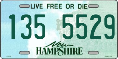 NH license plate 1355529
