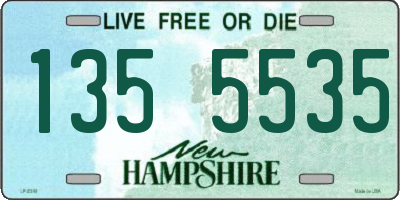 NH license plate 1355535