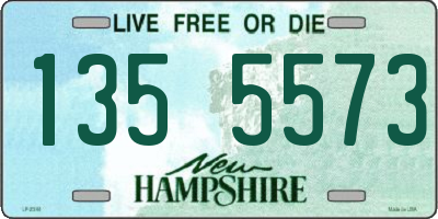 NH license plate 1355573
