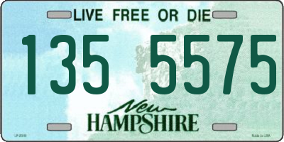 NH license plate 1355575