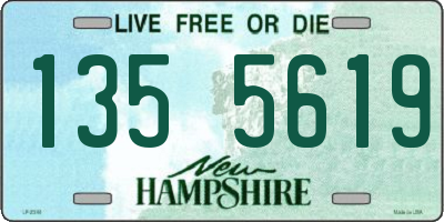NH license plate 1355619